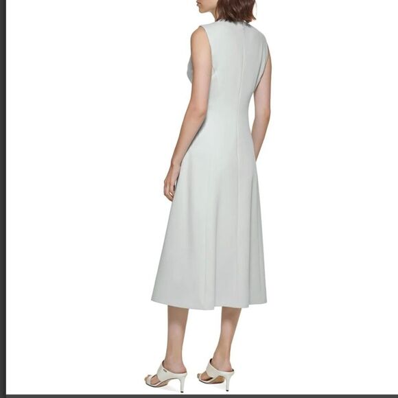 Calvin Klein Maxi Dress Lined NWT Sz 8 - Picture 4 of 8